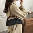 Vintage Bowler Leopard Print Underarm Bag - 4