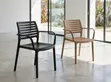 1pc Elegant Outdoor Dining Plastic Chairs - 1
