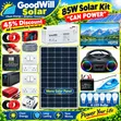 85W Massive Clean Energy Solar System Full Kit - 1