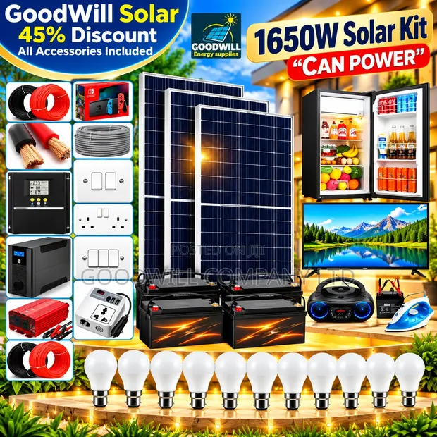 1650W Massive German Power Solar System Full Kit - 1
