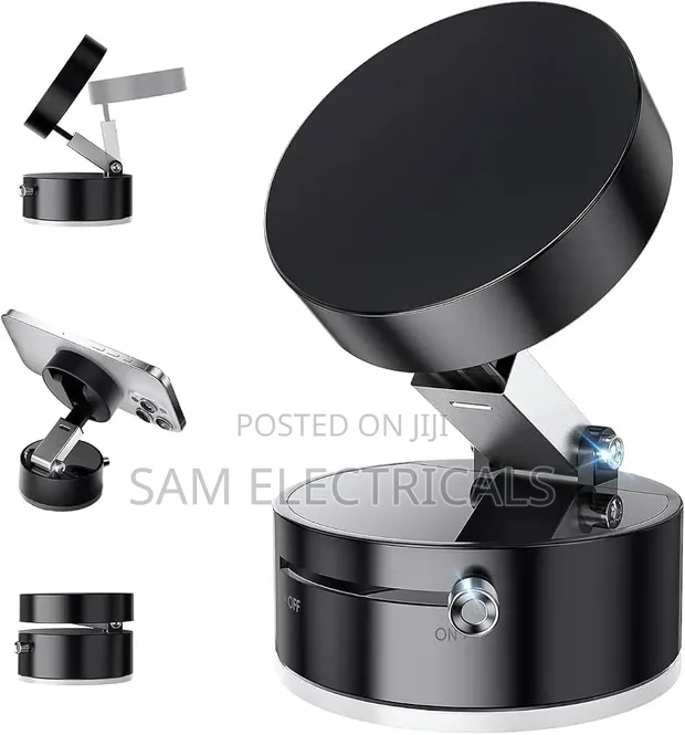 Portable Vacuum Suction Magnetic Phone Holder - 1