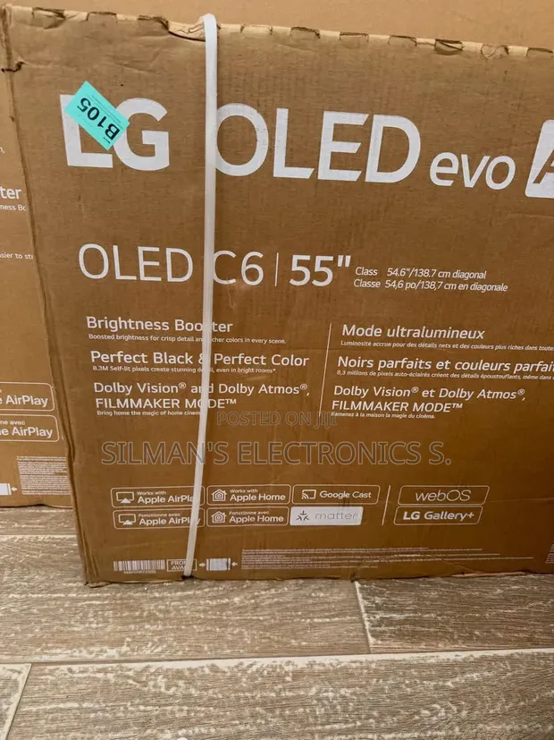 New LG 55" OLED evo C6 TV (2026 Model) - 1