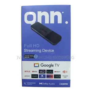 Onn Google TV Full HD Streaming Device with Voice Remote
