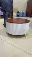 Black Coffee Table and Center Table - 3