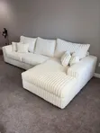 L-Shaped Sofa Set - 5 Seater - 1