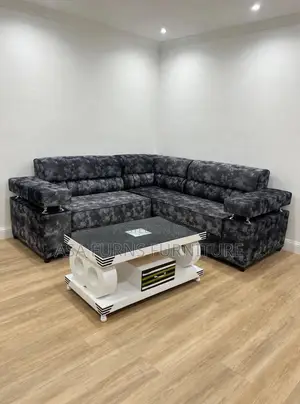 Brand New Midnight Grey L-Sofa (5 Seater)