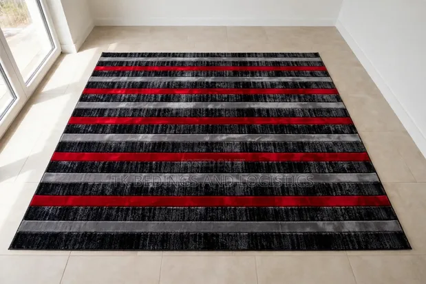 Black Charcoal Carpet/Rug - Brand New - 1