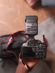Canon 1100D DSLR Camera with Godox Flash, 2 Batteries, Charger - 2