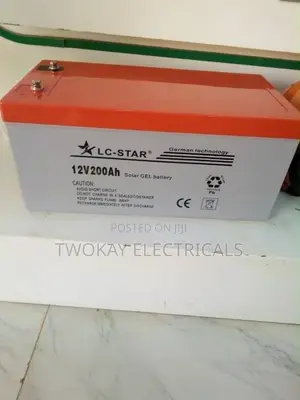 200Ah 12V Deep Cycle Gel Battery