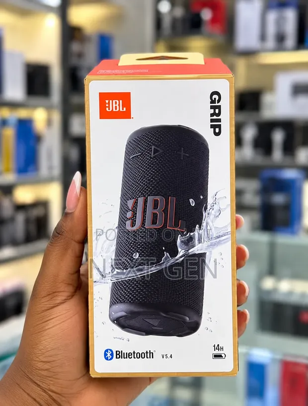 JBL GRIP Portable Bluetooth Speaker - 14H Battery - 1