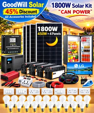 1800W Massive German Energy Solar Kit Full System
