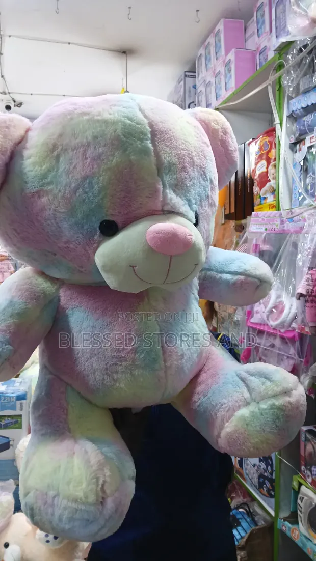 Rain Bow Colored Bear - 1