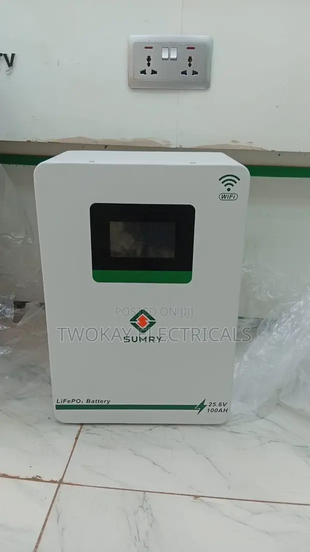 2.56kWh Lithium Battery - 24V, 100Ah - 1