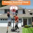 Portable Basketball Hoop System - 1