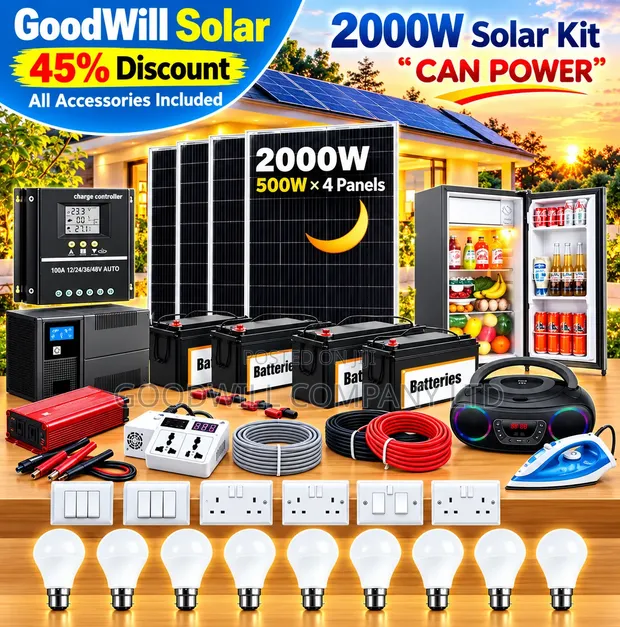 2000W Massive German Solar Kit Full System - 1