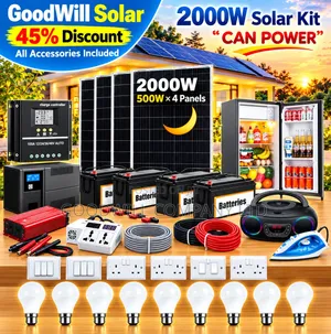 2000W Massive German Solar Kit Full System