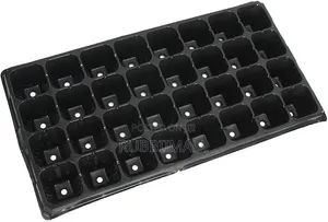 Black Plastic Seedling Tray - 32 Cells