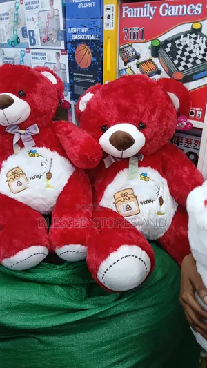 Big Size Red & Pink Teddy Bear