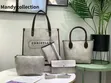 5 Piece Leather Handbag Set - 2