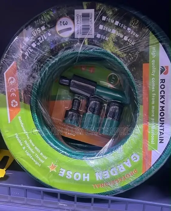 20 Meter Hose Pipe with Nozzle - 1