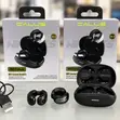 Calus M01 Clip-On Gym & Athletics Earbuds - Black - 1
