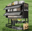2-Tier Over-Sink Kitchen Rack Organizer - 2