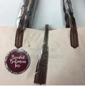 Braided Bohemian Tote Bag
