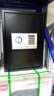 Cash Box Safe with Electronic Keypad and Dual Lock - 1