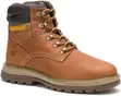 Caterpillar Men's Brown Leather Safety Boots - 2
