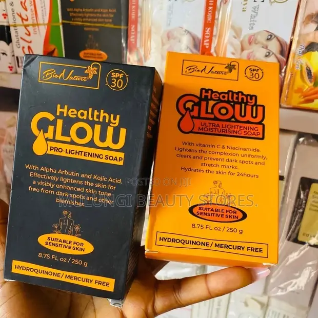 BioNature Healthy Glow Pro-Lightening Soap - 1