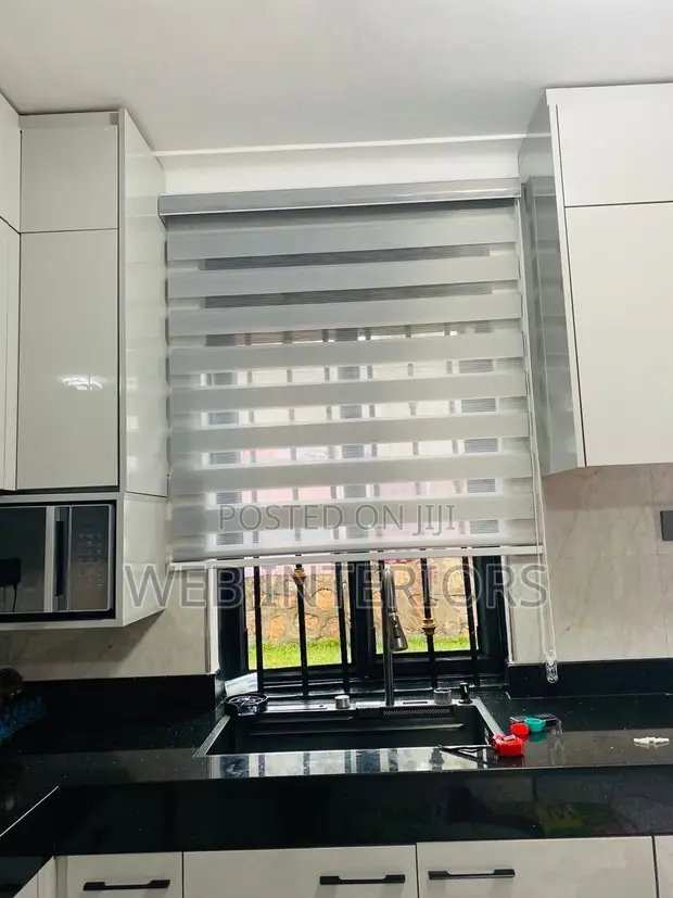 Brand New Light Grew Kitchen Blinds Per Square Meter - 1