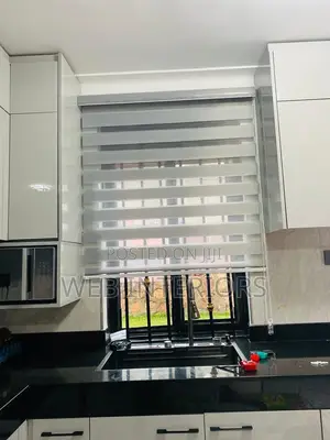 Brand New Light Grew Kitchen Blinds Per Square Meter