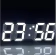 Beauenty 3D LED Digital Clock (23cm x 9cm) - 3