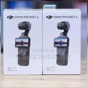 DJI Osmo Pocket 4 Creator Combo Gimbal Vlog Camera