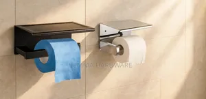 Metallic Toilet Paper Holder - Good Quality