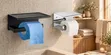 Metallic Toilet Paper Holder - Good Quality - 2