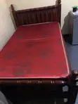 German Wooden Bed 4x6 - Good Condition - 2
