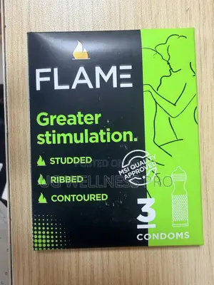 Flame Greater Stimulation Condoms (3 Pack)