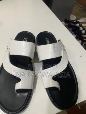 Versace Men's Black Sandals
