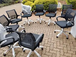 Mesh Rolling Office Chairs with Armrests