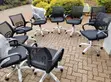 Mesh Rolling Office Chairs with Armrests - 1