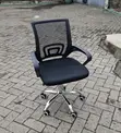 Mesh Rolling Office Chairs with Armrests - 2