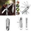 11-in-1 Stainless Steel Multi-Purpose Pocket Knife & Survival Tool Set - 4