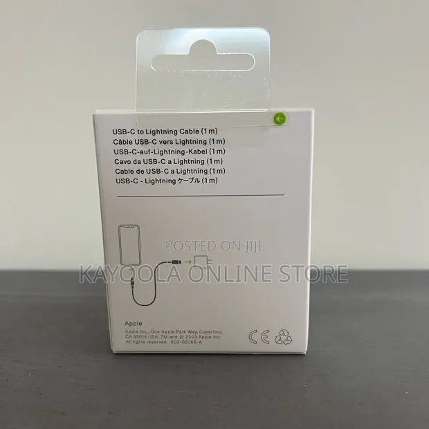 1 Meter USB-C to Lightning Charging Cable - 1