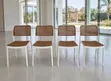 Ergonomic Plastic Dining Chairs (Set of 1) - 2