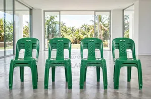 World Industries Plastic Dining Chairs (Set of 4)