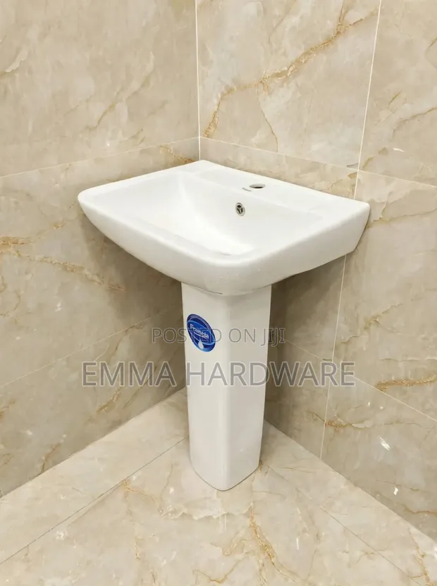 Frencia Square Hand Basin (Full Set) - 1