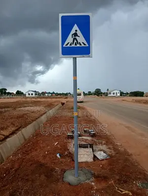 Children Crossing Sign Post Installation Services