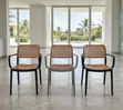1pc Deluxe Plastic Dining Chairs - Brand New - 2