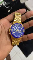 Louis XVI Majesté Gold Blue 43mm Watch - Original with Box - 2